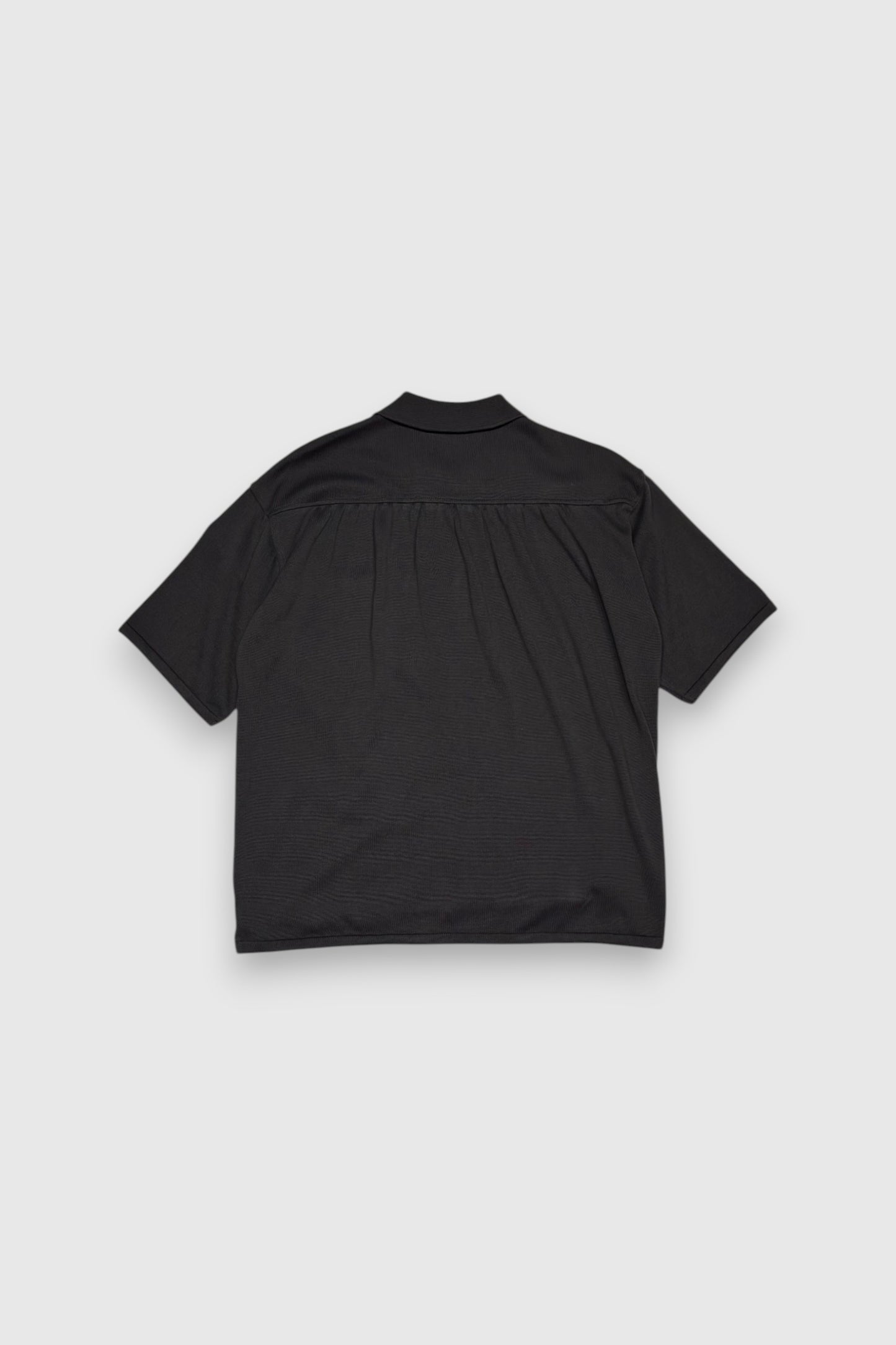 【LOYM】AETHER - GIZA Cotton Knit Shirt(CHARCOAL GRAY)