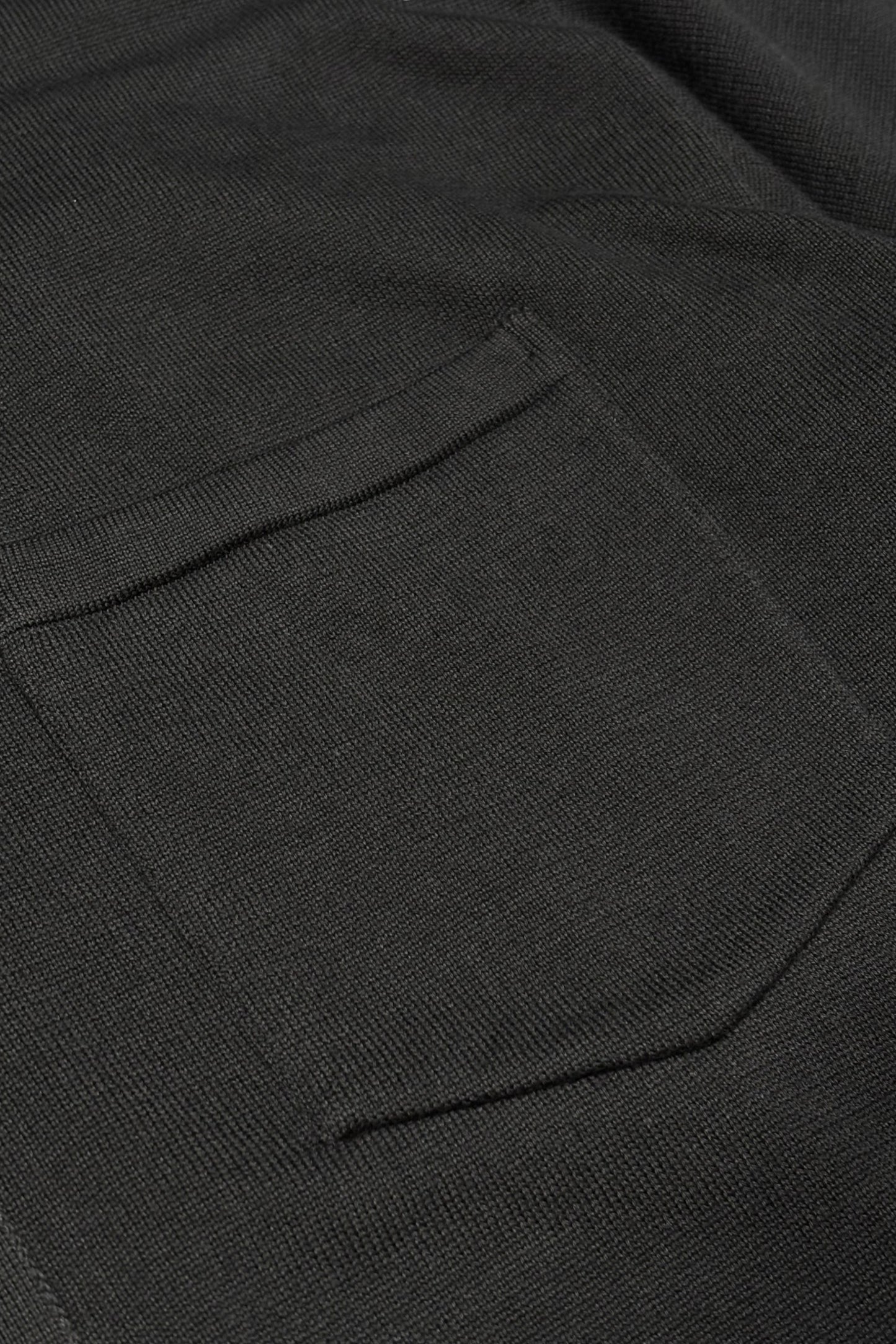 【LOYM】AETHER - GIZA Cotton Knit Shirt(DARK NAVY)