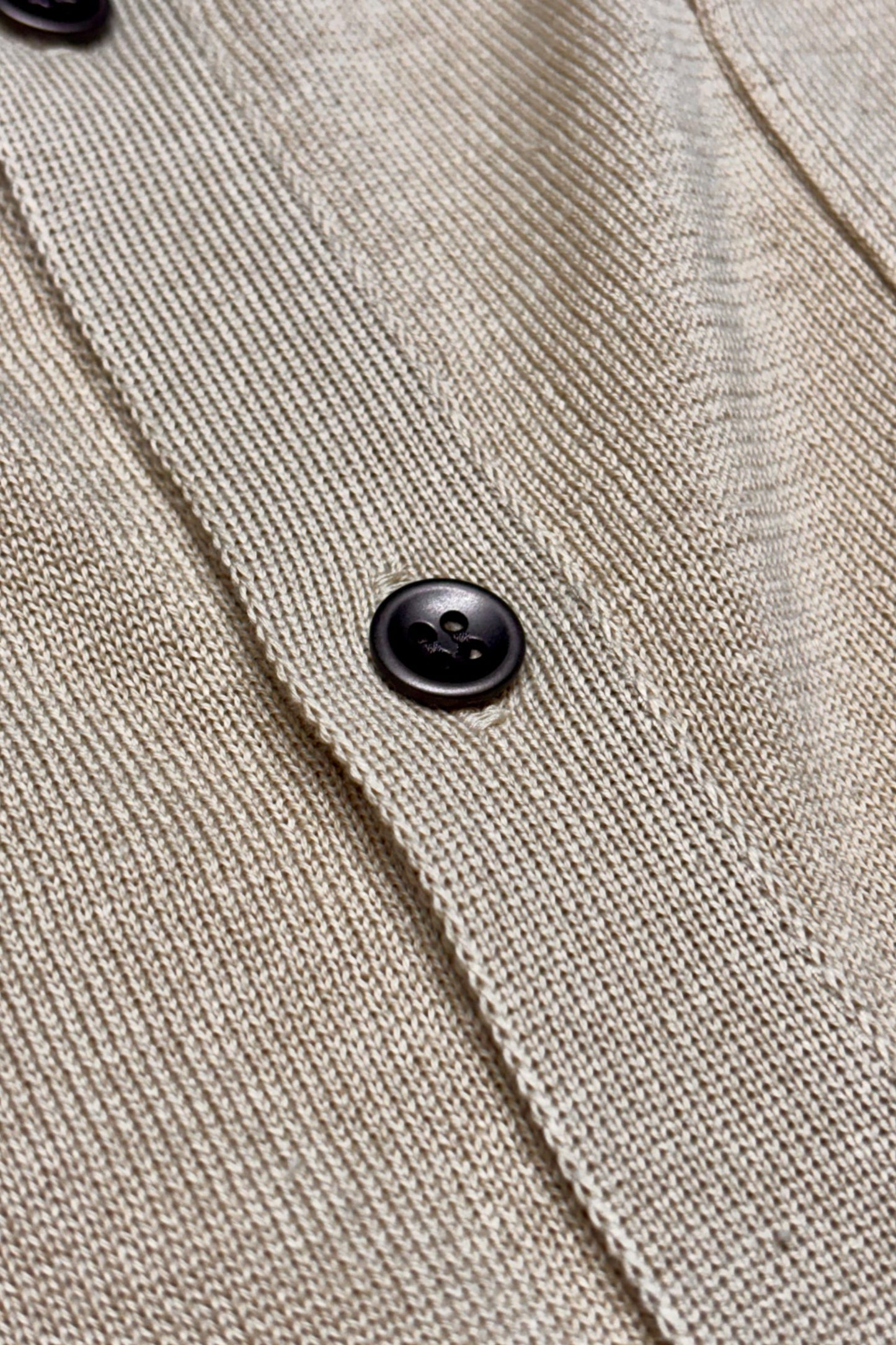 【LOYM】AETHER - GIZA Cotton Knit Shirt(ECRU)