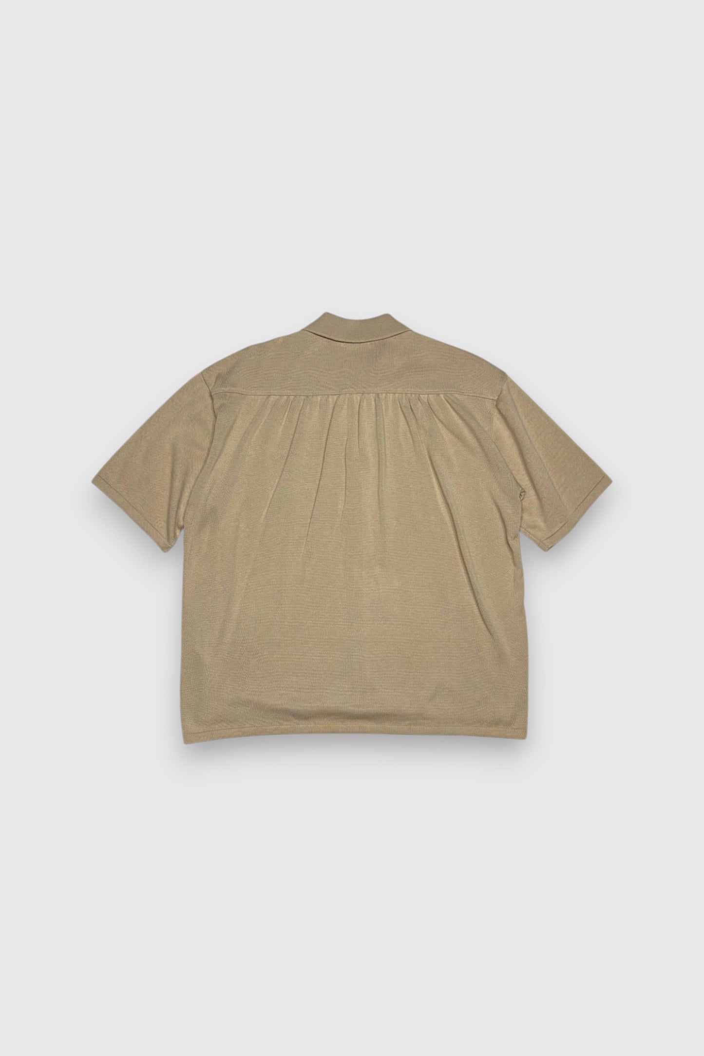 【LOYM】AETHER - GIZA Cotton Knit Shirt(ECRU)